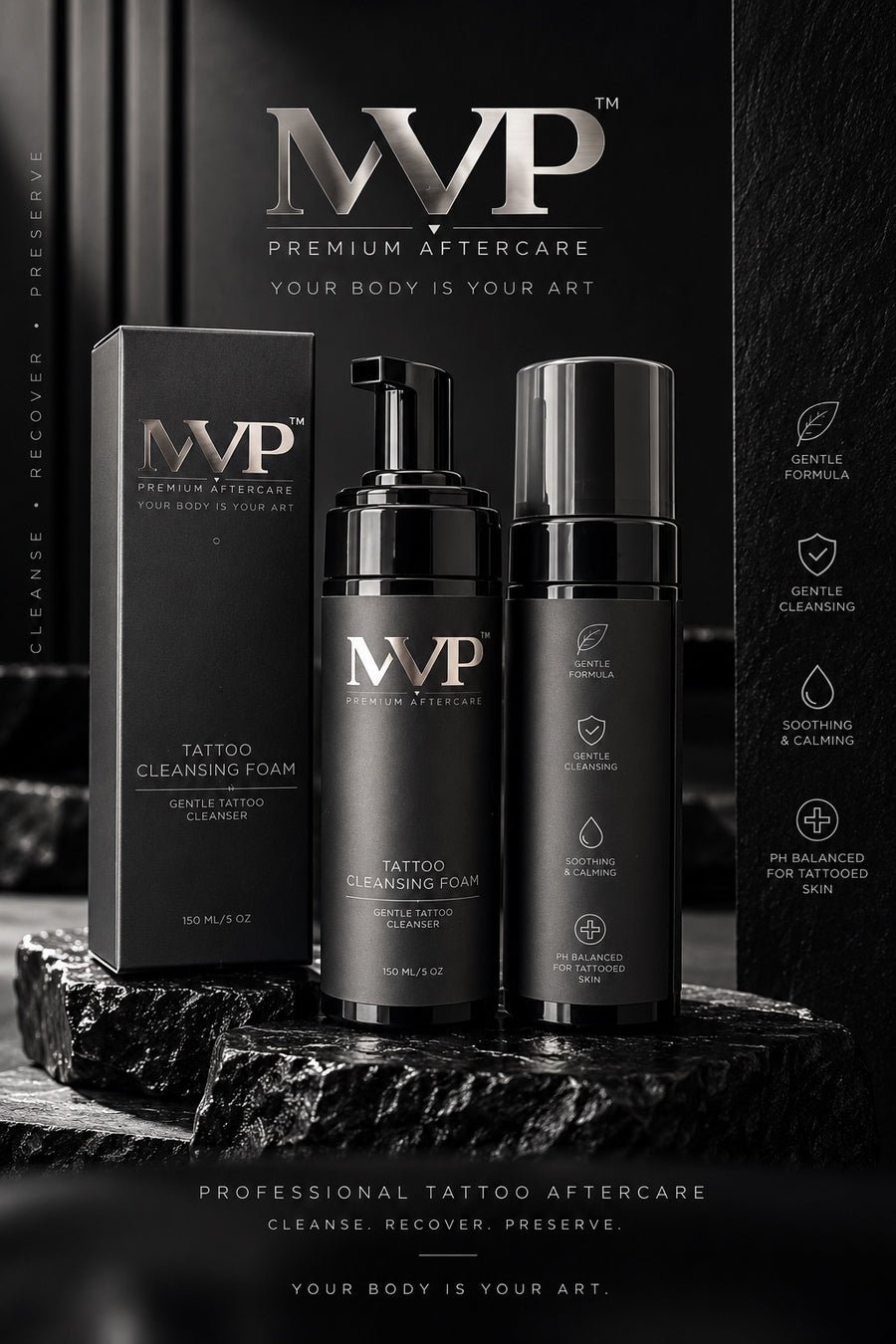 MVP Premium Aftercare Cleansing Foam